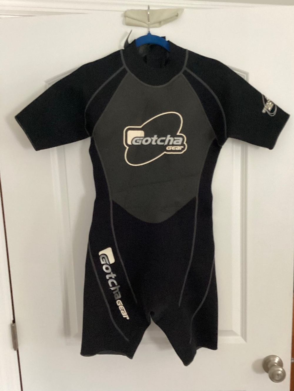 Gotcha Gear Titanium 2 Wetsuit Shorty Size M Black Measrements